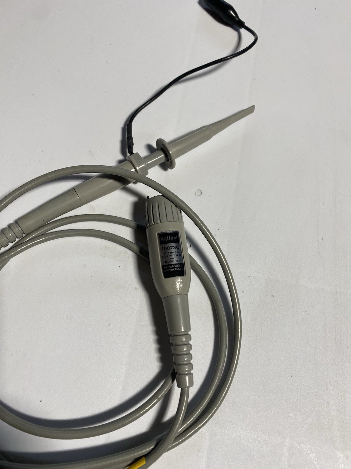 Agilent HP 10073C 500 MHz, 10:1, 1.5m, Passive Probe. + Leads + Grabber. Tested!