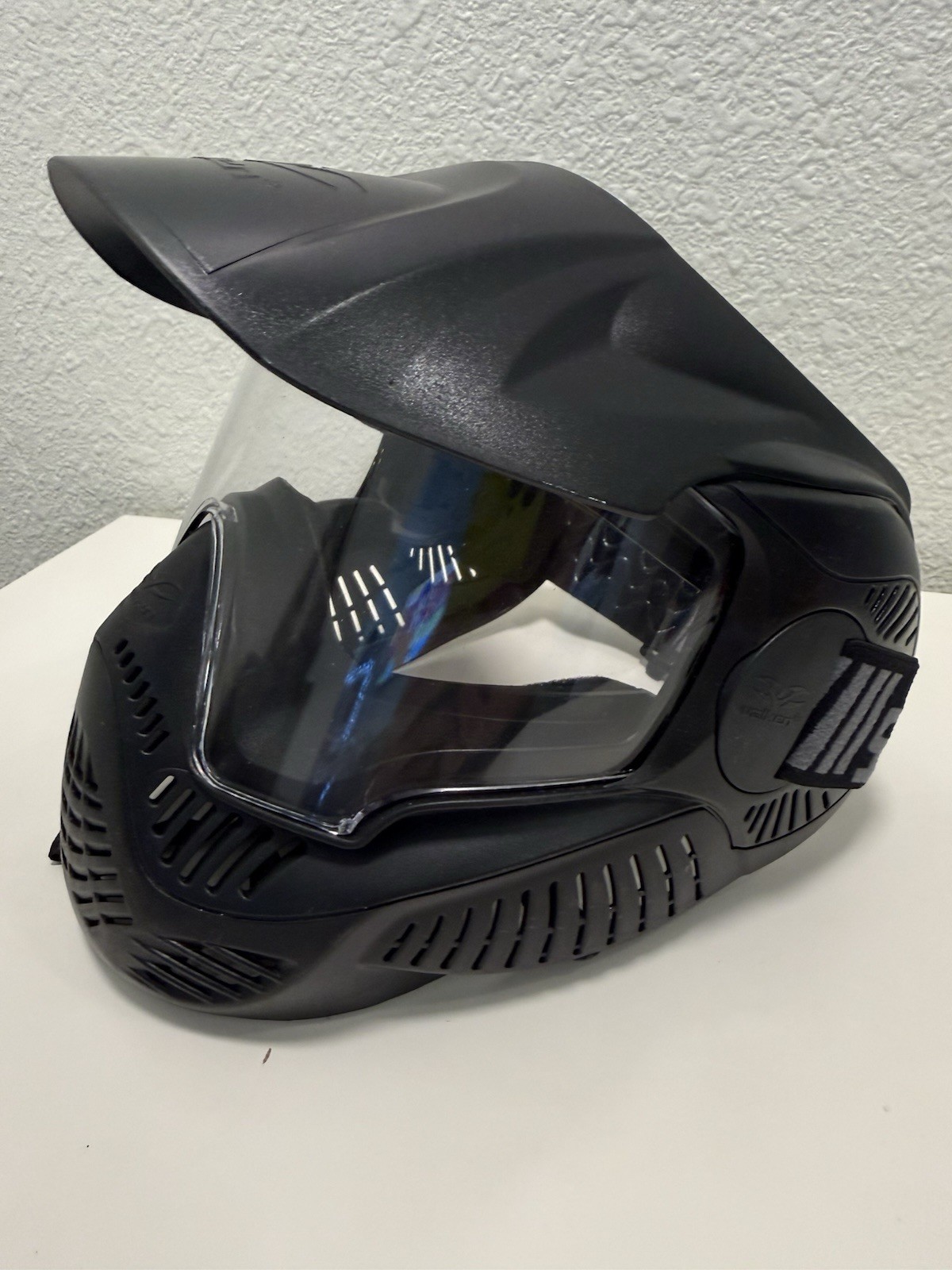 Valken Paintball Airsoft Full Face Mask Goggles Black Adjustable Strap