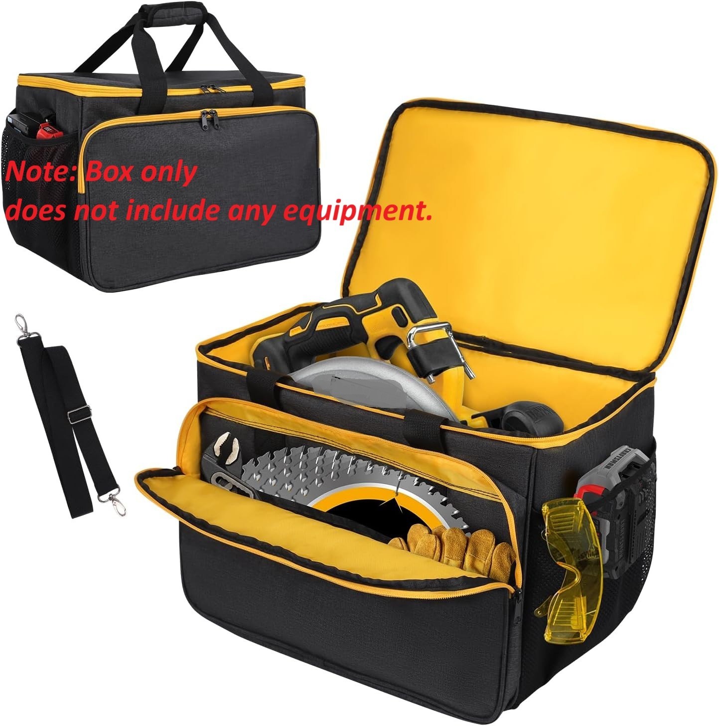 Carry Bag Compatible with DCS391B DCS565B Cordless Circular Saw Case Only