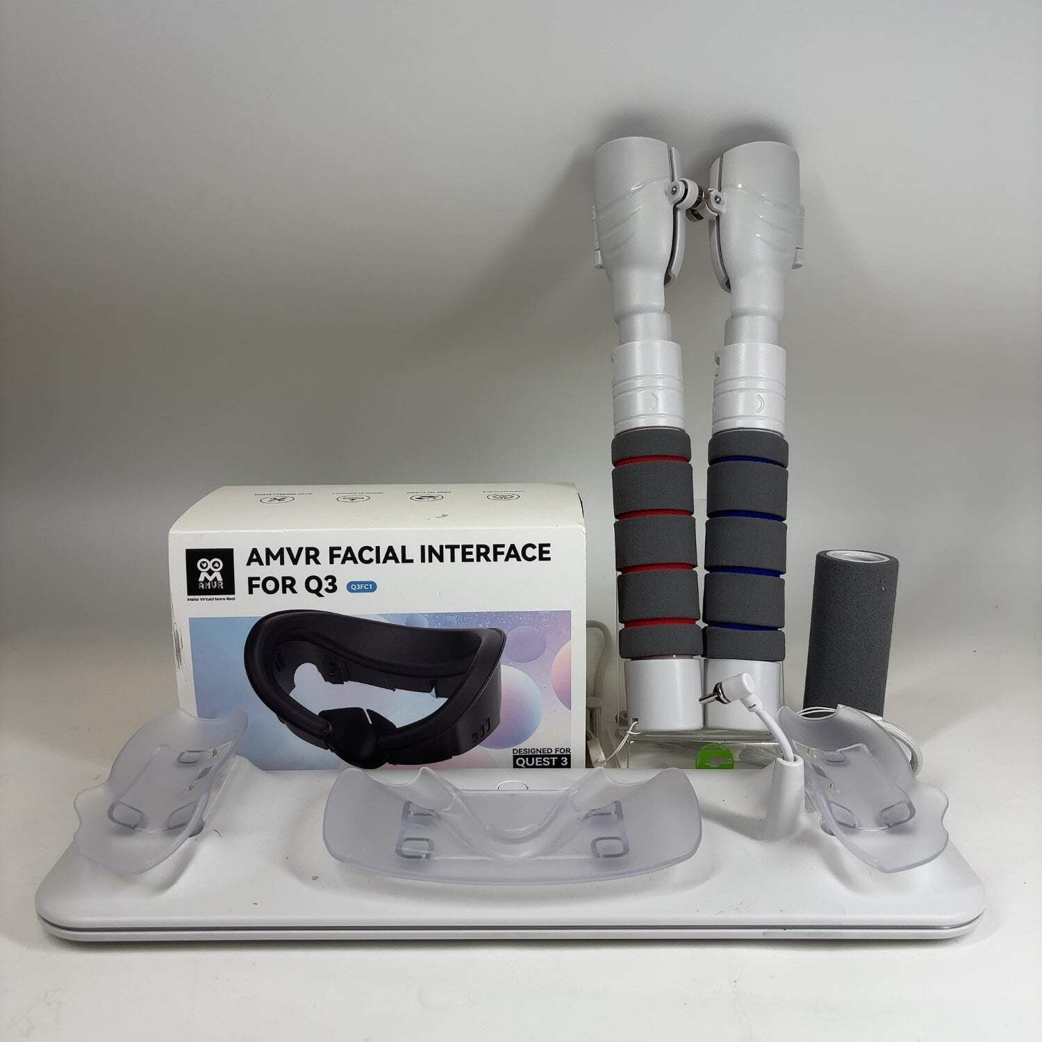 Meta Quest 3 Accessories - Charging Dock OQ3-013 & Facial Interface
