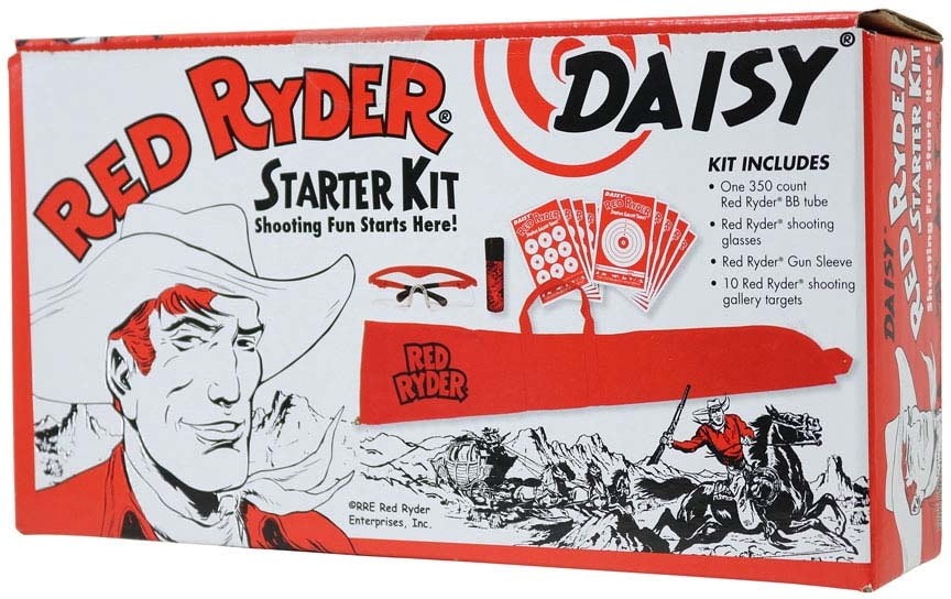 Daisy Red Ryder Starter Kit, Gun Sleeve/Shooting Gallery/Targets/: 993163-304