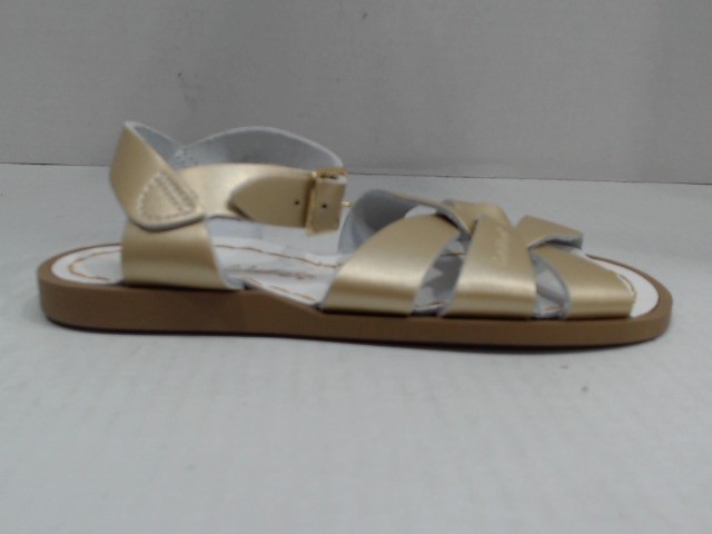 NewMissingBox - Salt Water Unisex Sandals, Gold 12 Child