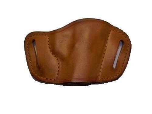 Brown Leather Pancake Holster With Belt loop Fits Taurus PT-140,PT-111,PT-145