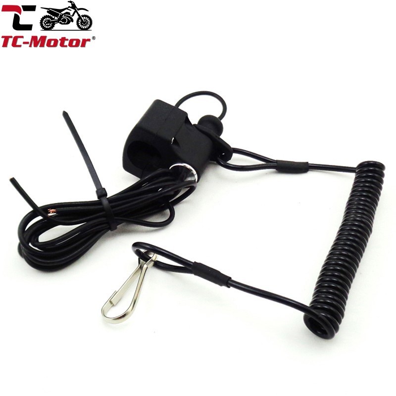 TC-Motor ATV Racing Tether Pull Kill Switch For Scrambler 4 Wheeler 90 500 Quad
