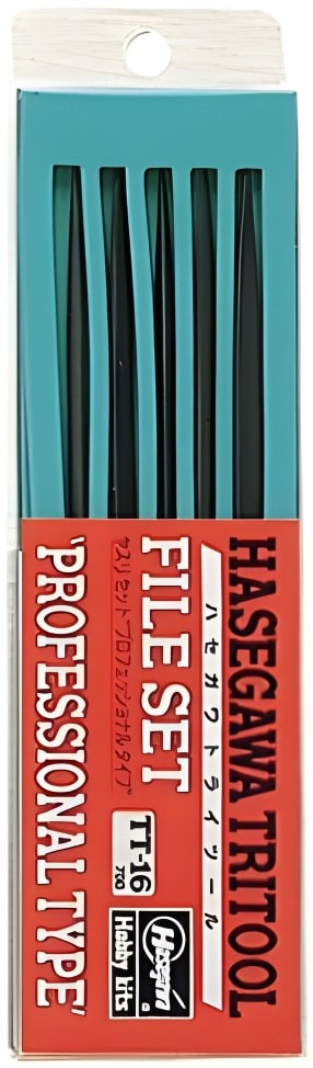 Hasegawa 5-pack File Set Professional (Tt16) Hasegawa