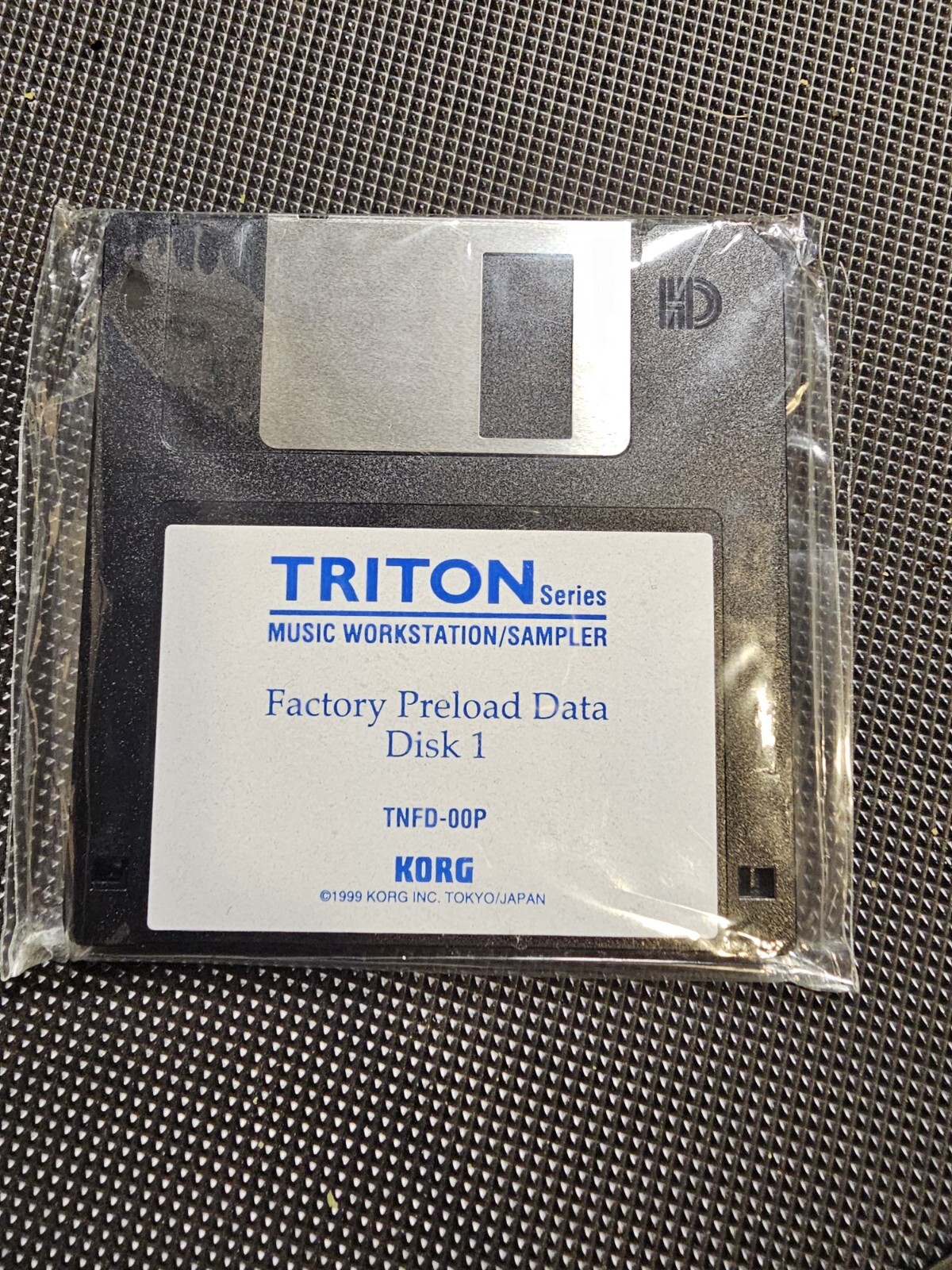 KORG Trinton Factory DATA DISK 1 &2