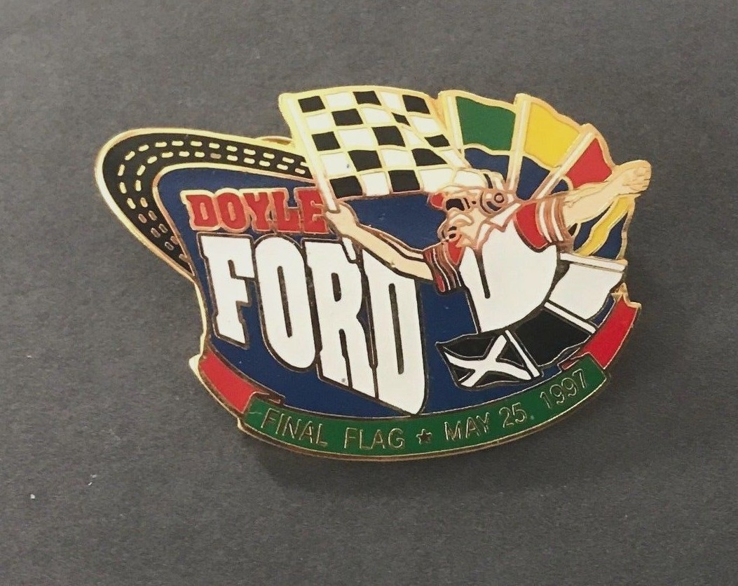 1997 Doyle Ford Final Flag Pin - Doyle Ford LE Pin #490/2,500
