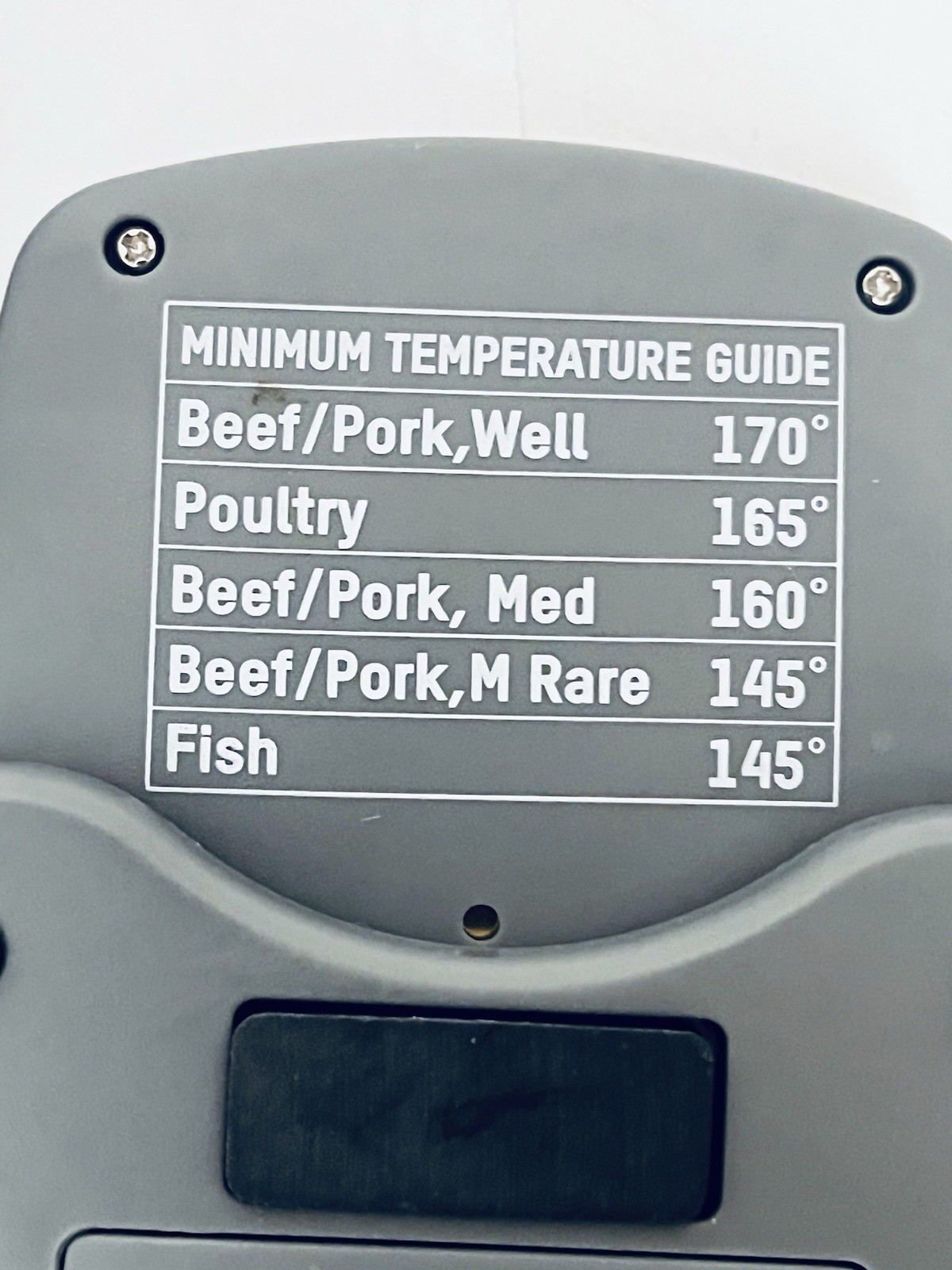 Cooking Thermometer Taylor Digital Probe Programmable