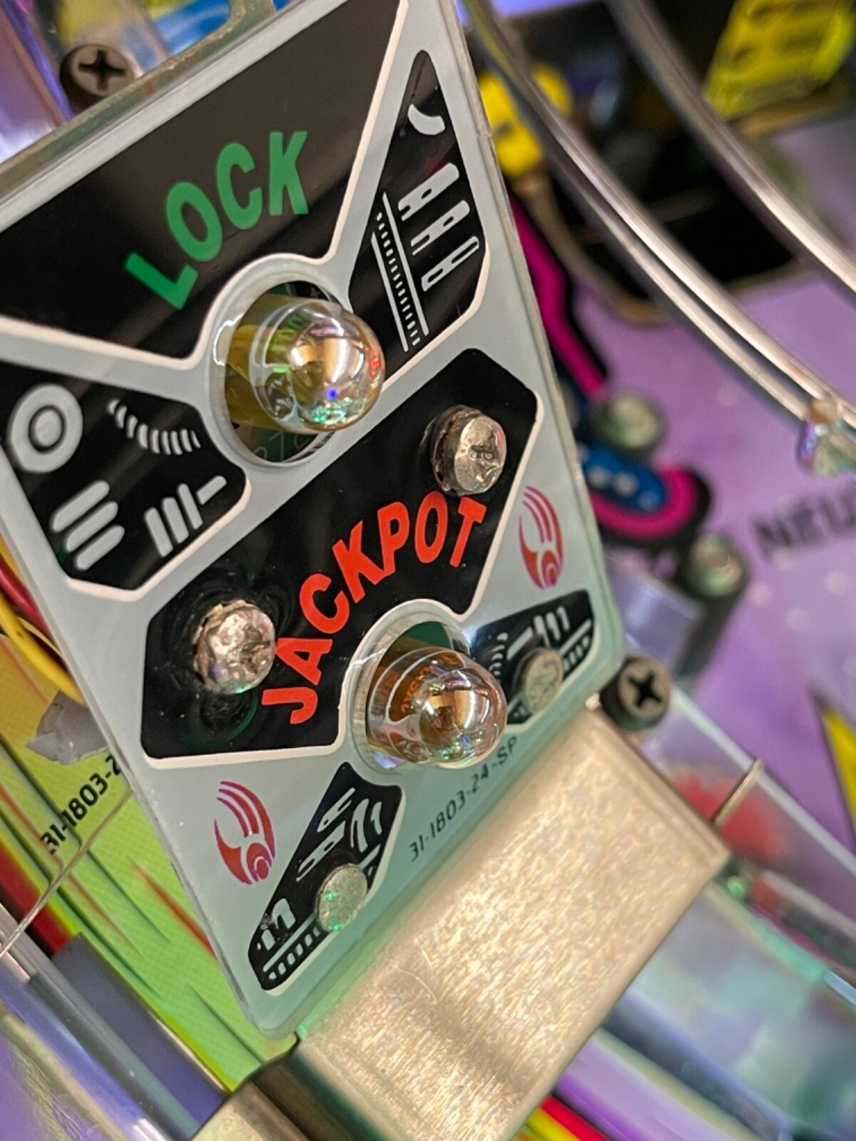 Star Trek The Next Generation Pinball Machine Vapor Metallic LED Stealth bulbs!!