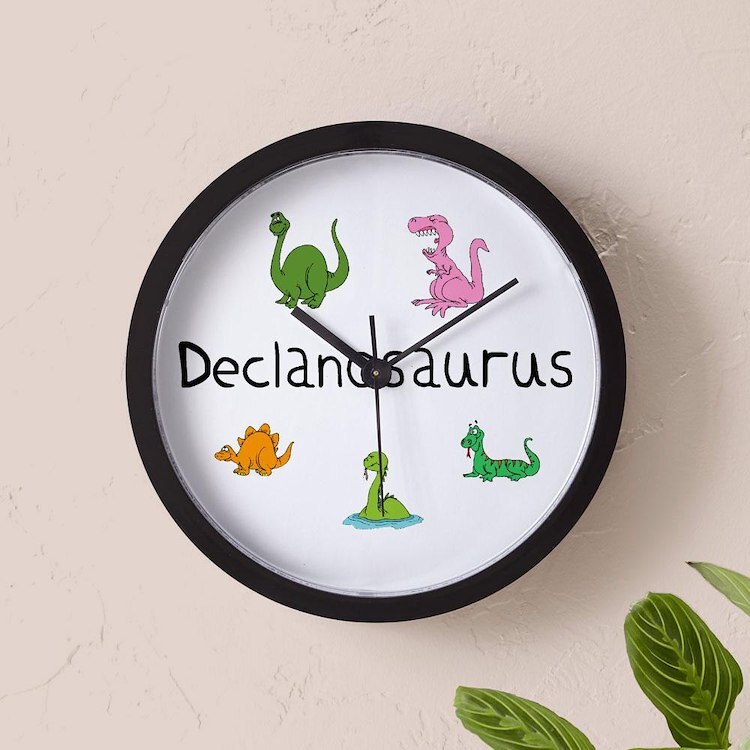 CafePress Declanosaurus 10" Wall Clock (114599113)
