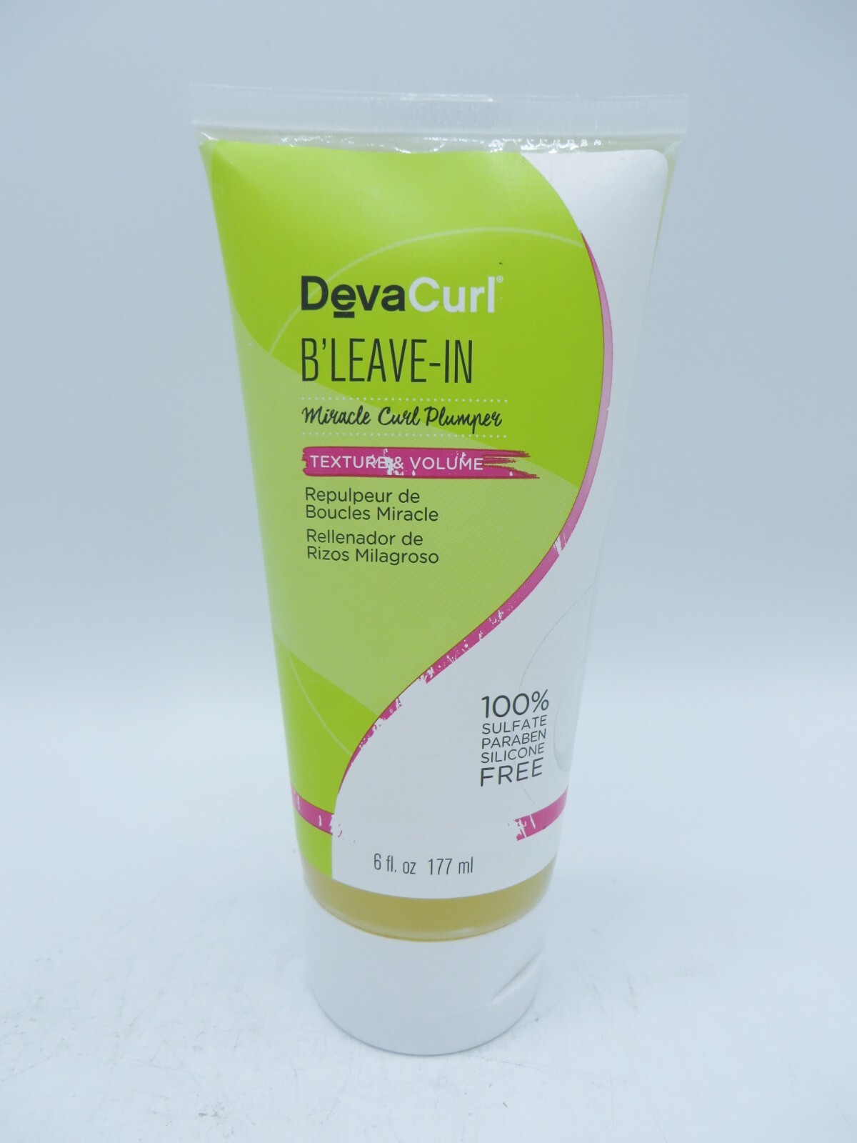 DEVACURL B'LEAVE IN MIRACLE CURL PLUMPER 6 OZ