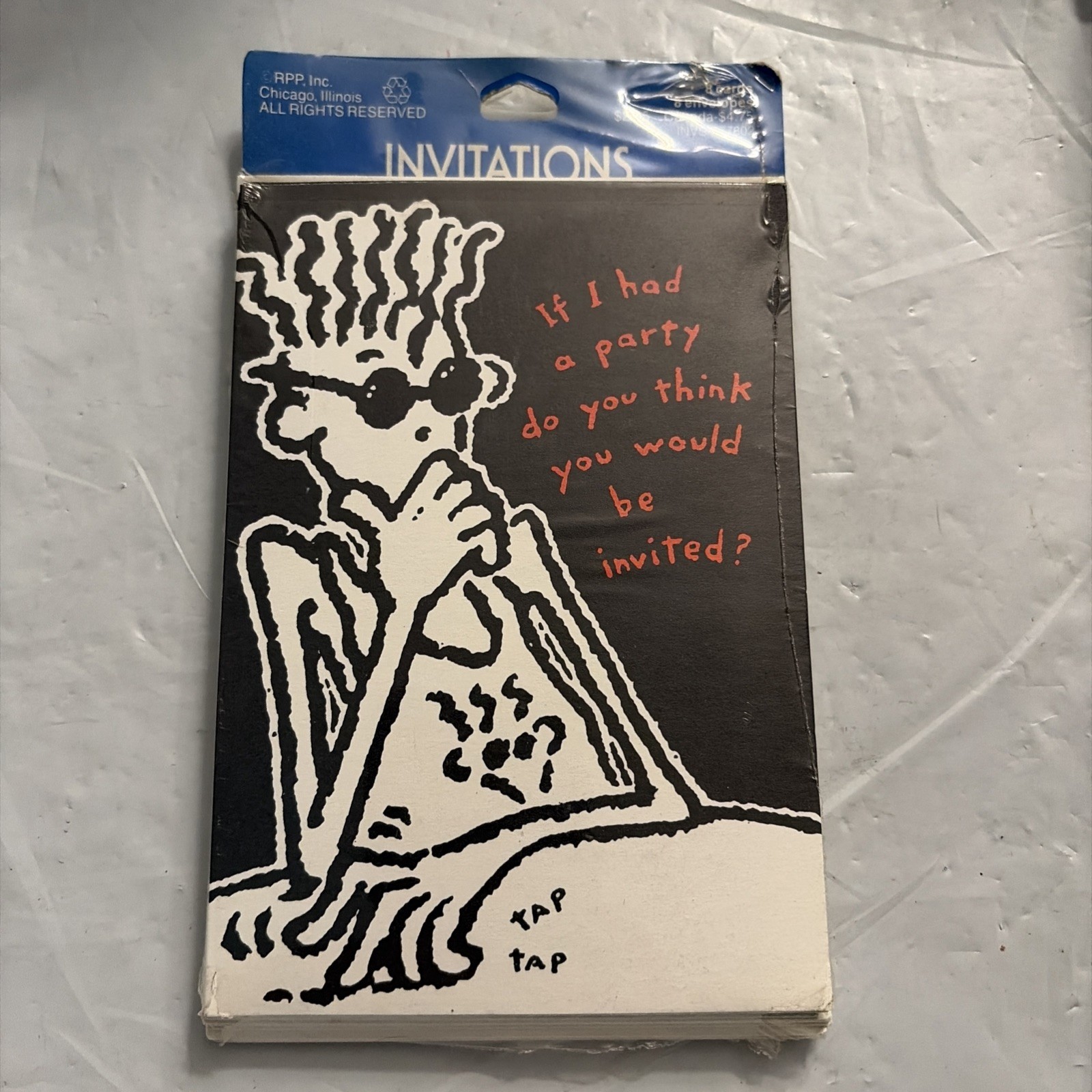 Fido Dido Party Invitations Sealed SUPER RARE Box1-15