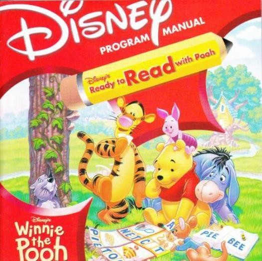 Disney's Ready To Read With Pooh PC MAC CD learn spelling alphabet reading game