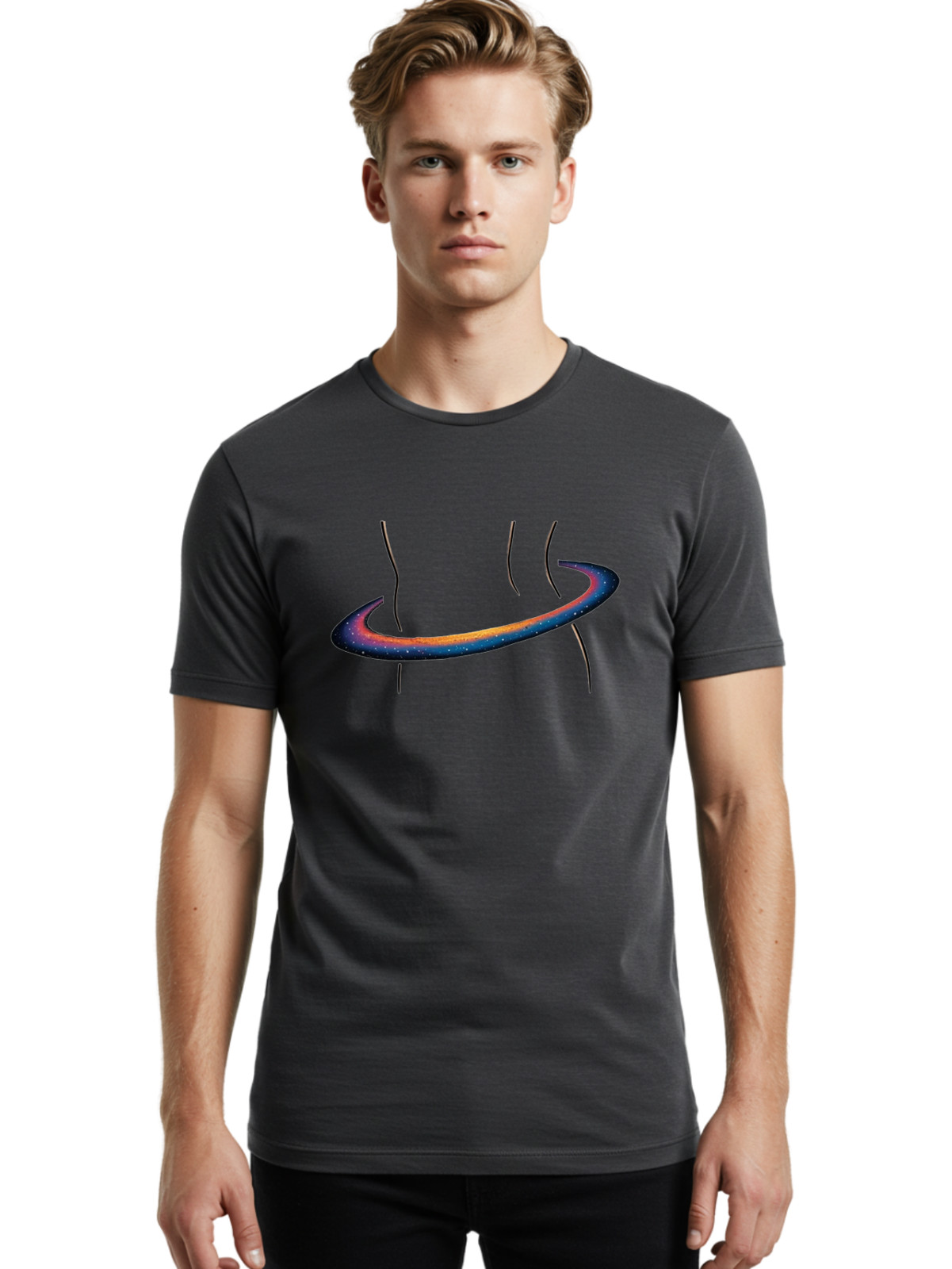 Nike-Swoosh Mens Graphic Tee, 100% Cotton, Casual Summer Wear