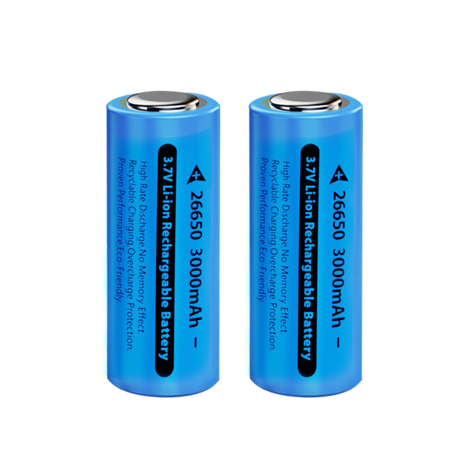 Lot 26650 Battery 3.7V Rechargeable Batteries For led Flashlight Torch US