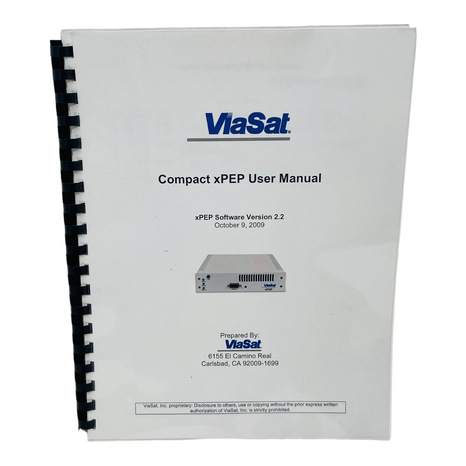ViaSat COMPACT xPEP USER MANUAL