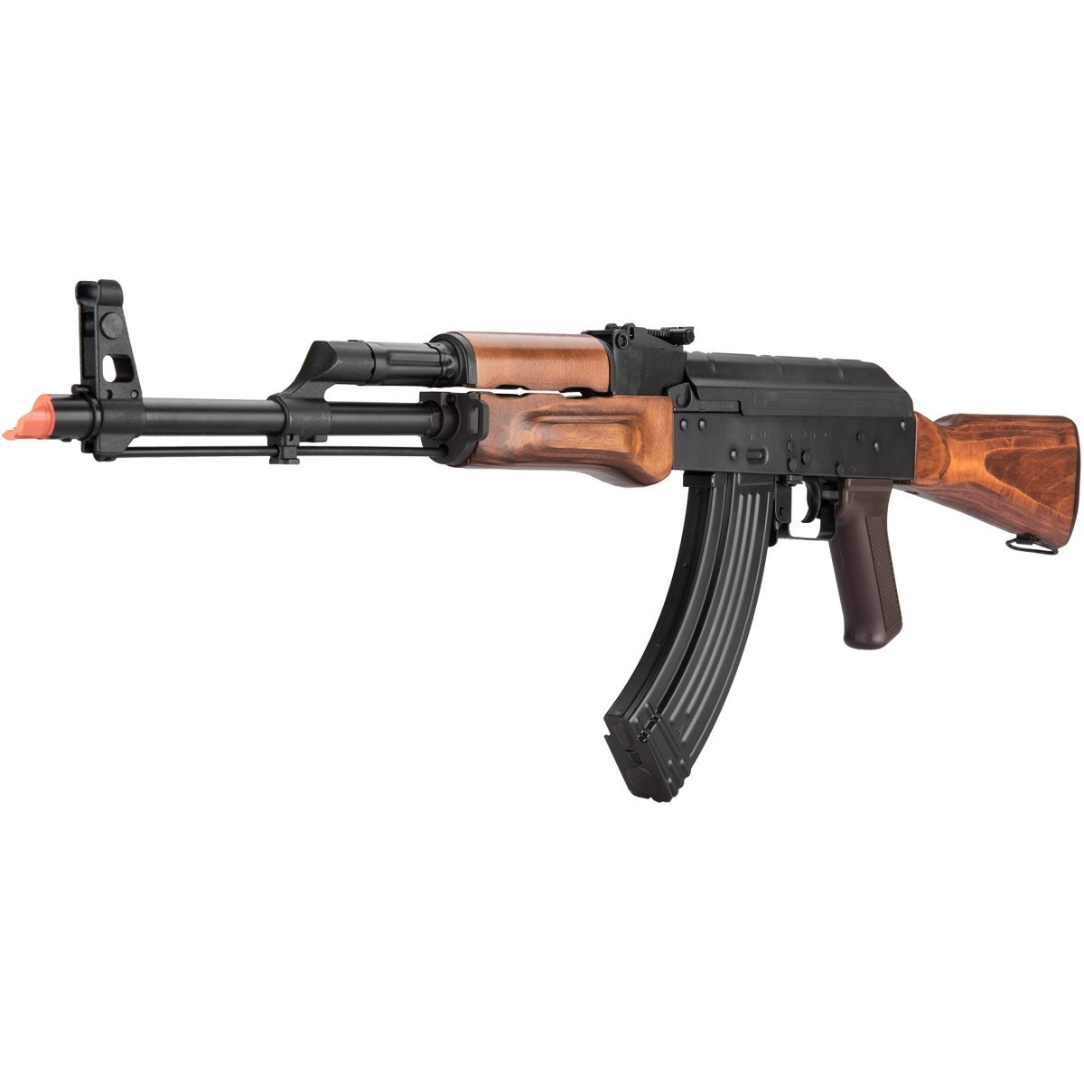 LCT Steel Airsoft AEG Rifle with Real Wood Furniture and Full Stock