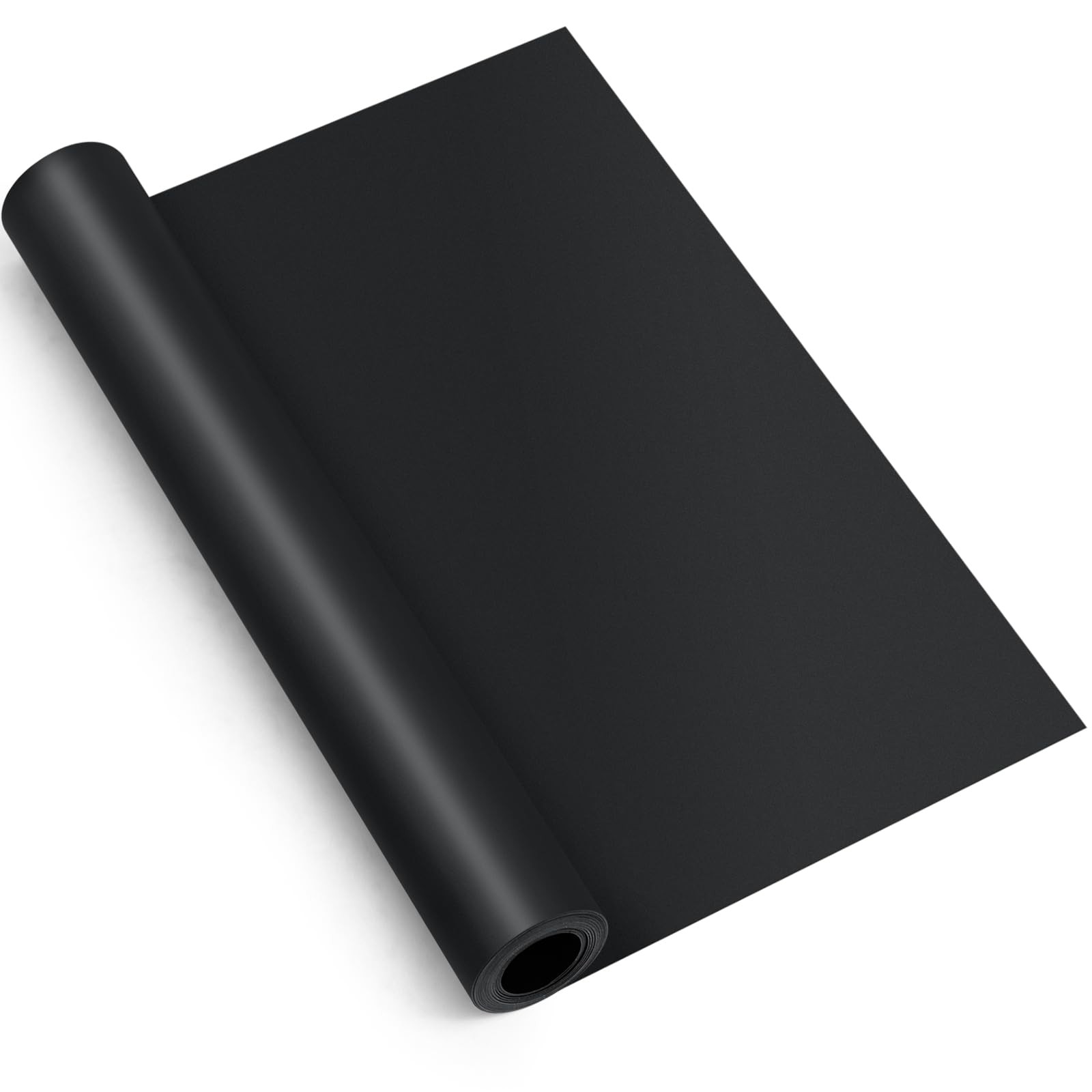 8.5" x 5 ft Extra Large Magnetic Sheets Roll for Crafts, 30 Mil Black Flexibl...