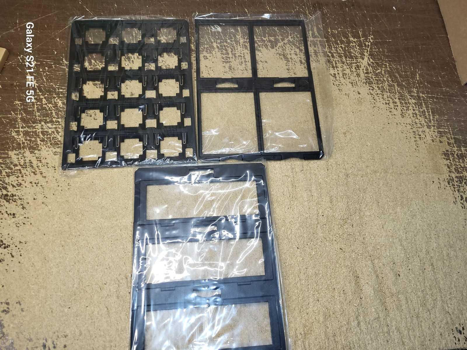 Set of 3 New Slide Negative Photo Scanner Holders for Epson