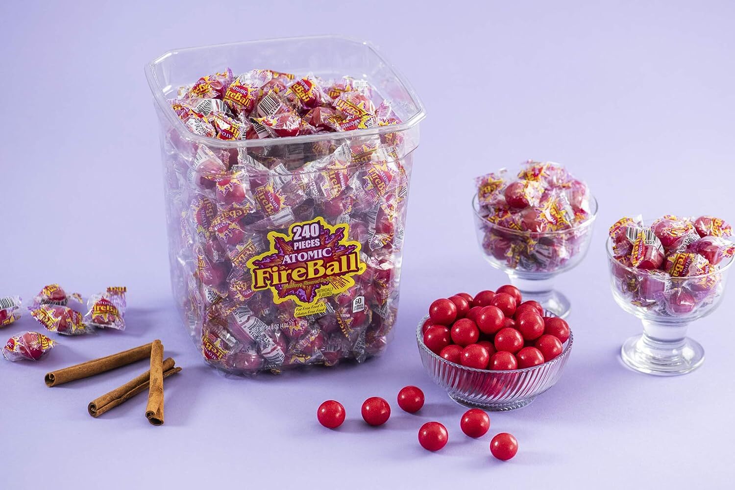 S Caramelos Con Sabor A Canela, 240 Piezas Envueltas Individualmente, 4.05