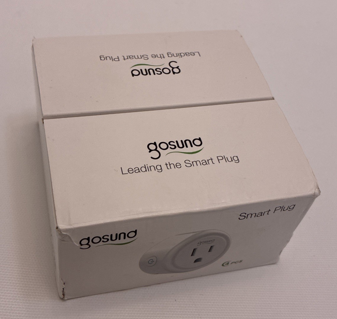 4 Pack Gosund Mini Smart Plug, WiFi Outlet Works with Alexa and Google Home