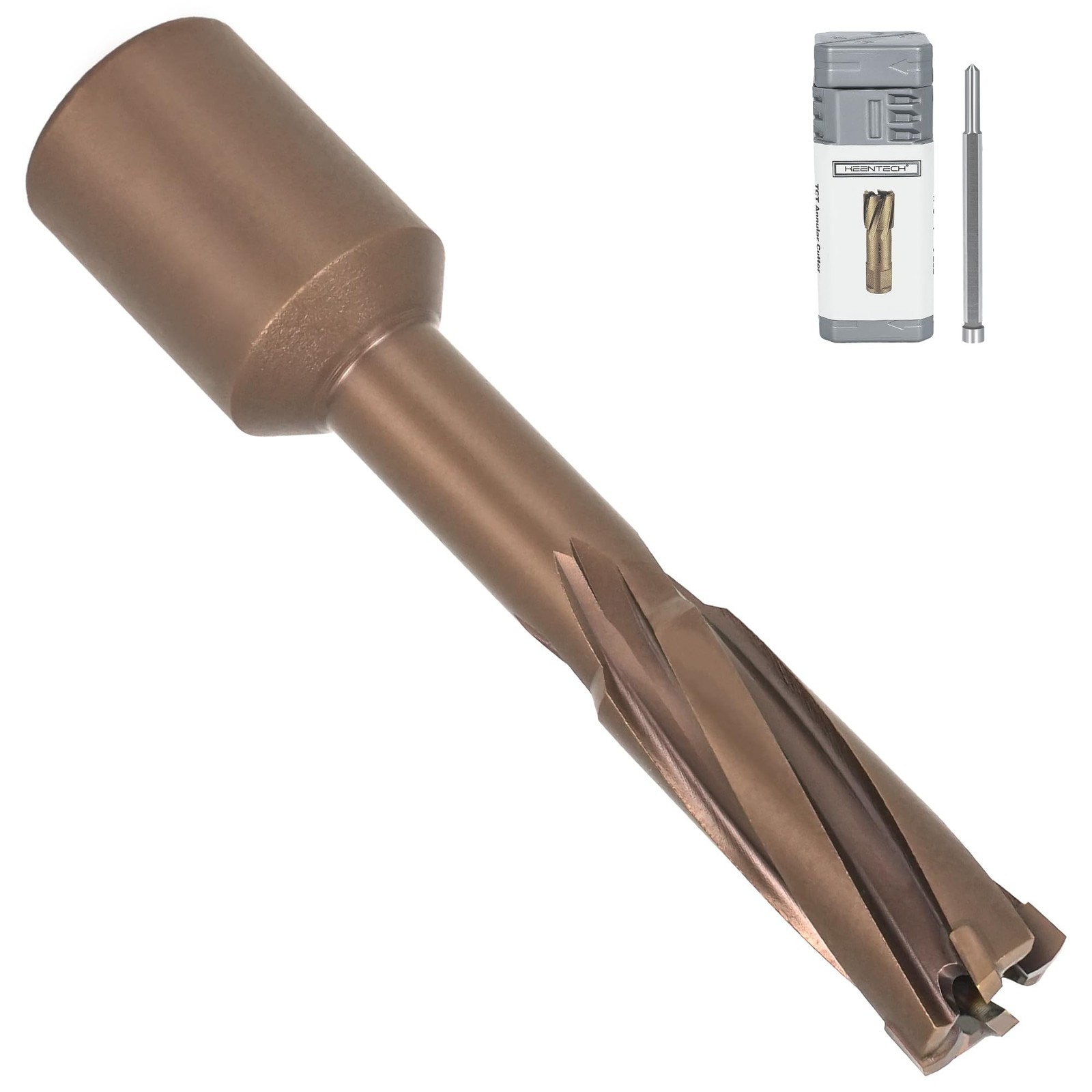 KEENTECH Carbide-Tipped Annular Cutter, 1/2" Diameter x 2" Depth, | Advanced ...