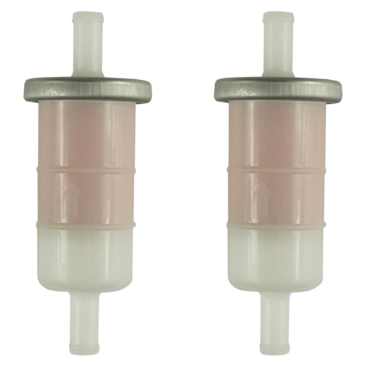 2X Fuel Filter For Kawasaki KAF620G Mule 3000 2008 & Before