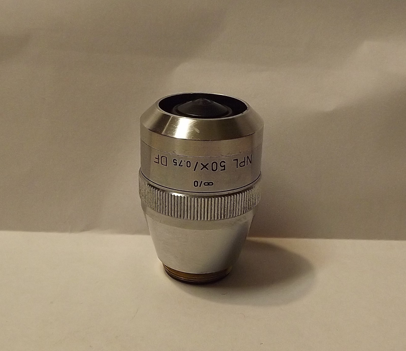 Leitz Microscope Objective Lens NPL DF 50X/0.75 ∞/0 Dark Field