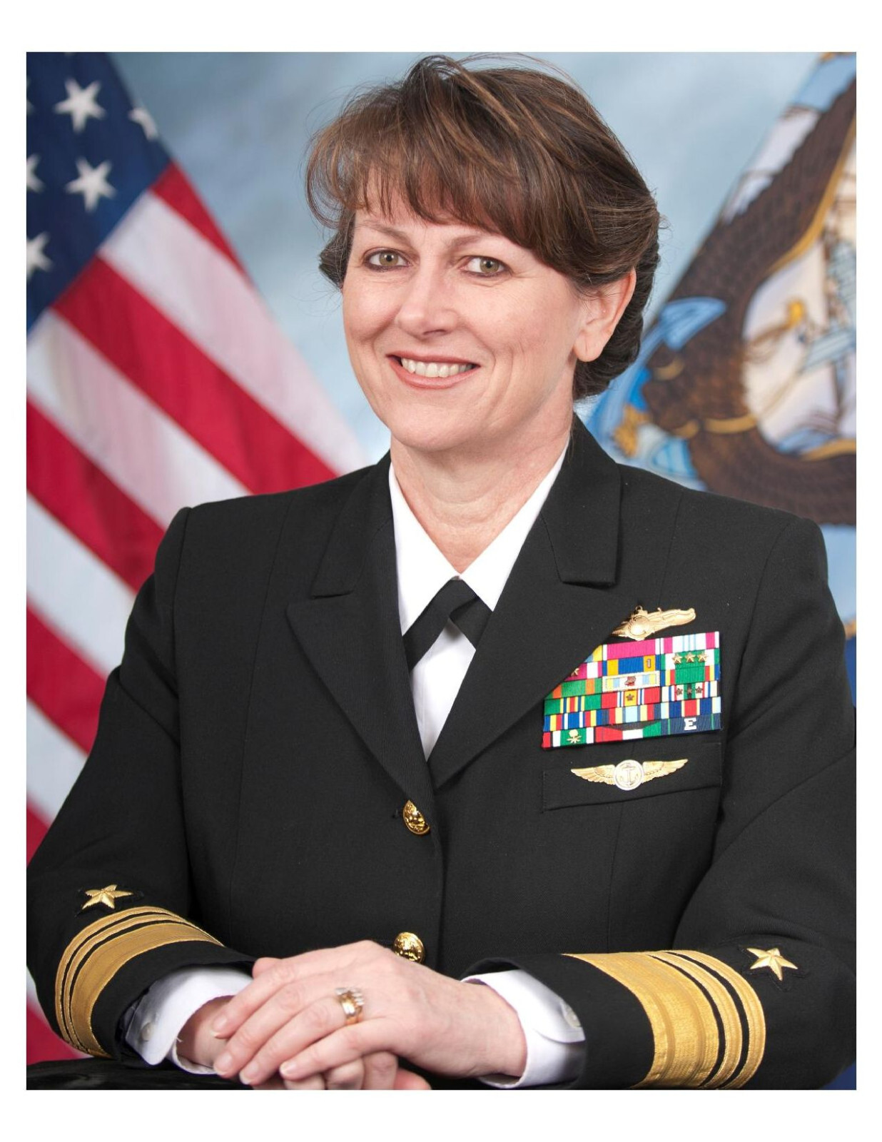 United States Navy Admiral Jan E. Tighe 8x10 Photo On 8.5" x 11"
