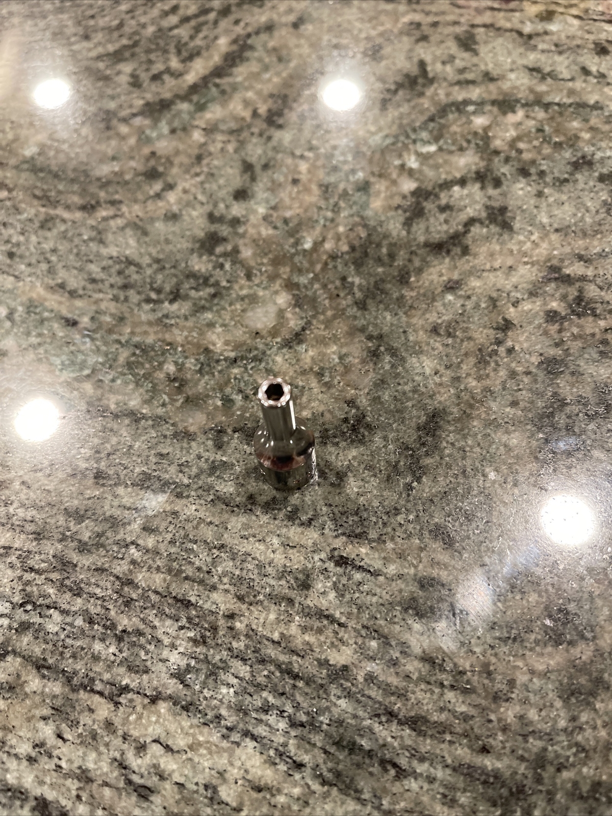 Snap On tms04 1/8" 1/4" drive 6 point semi deep chrome socket