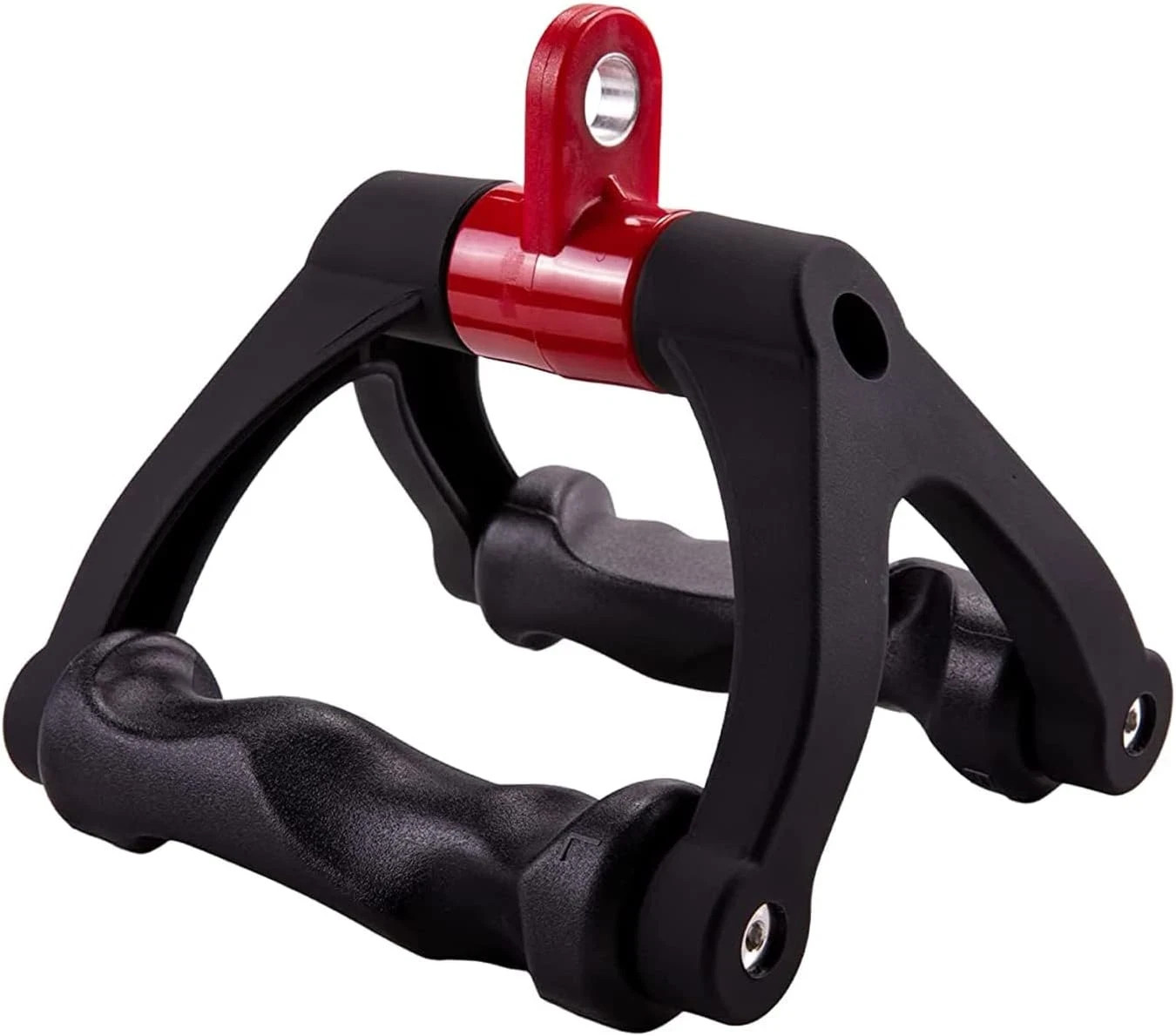 Double D Handle for Cable Machine - Ergonomic Row Handle Cable Attachment - Tria
