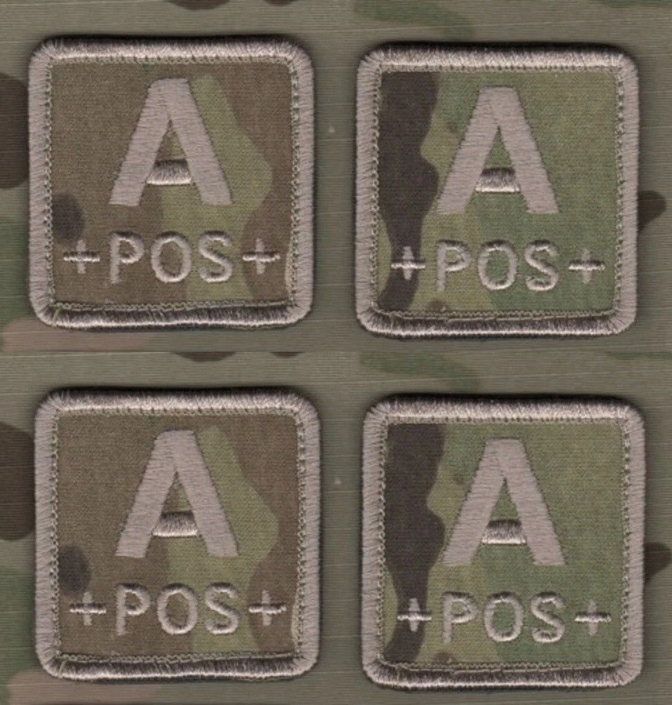 JOINT SP OPS TASK FORCE AFGHANISTAN JSOTF-A BLOOD-TYPE 2" vêlkrö 4-TAB: A POS+
