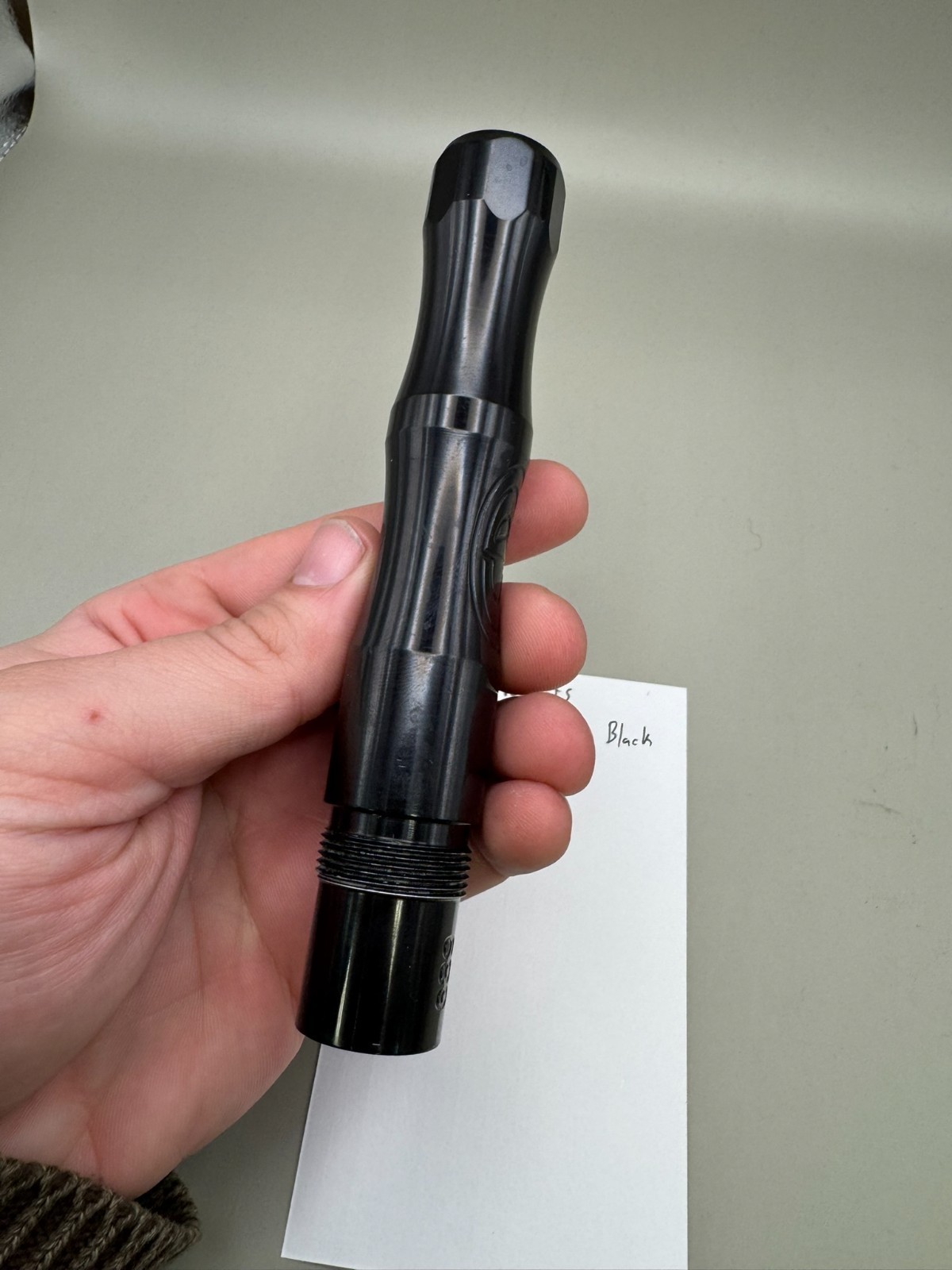 Custom Products Paintball Barrel Back-Gloss Black 689 Bore AC Thread