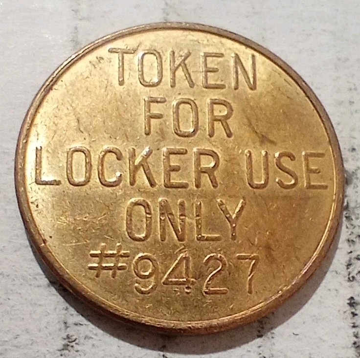 TOKEN FOR LOCKER USE ONLY #9427