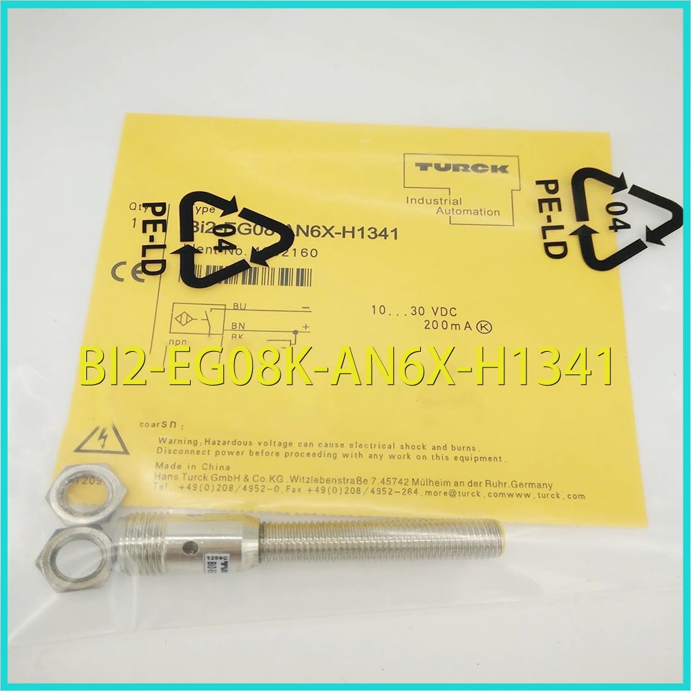 Original in stock TURCK inductive sensor BI2-EG08K-AN6X-H1341 proximity switch