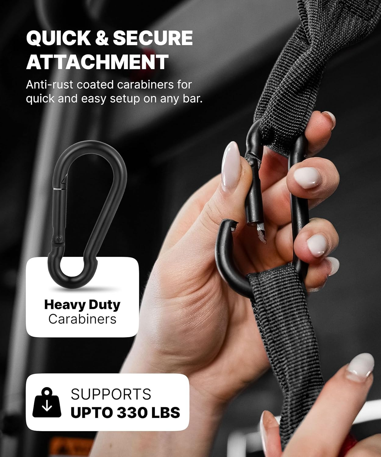 Hanging Ab Straps for Pull up Bar & Core Strength Training - Soft Padded Exercis
