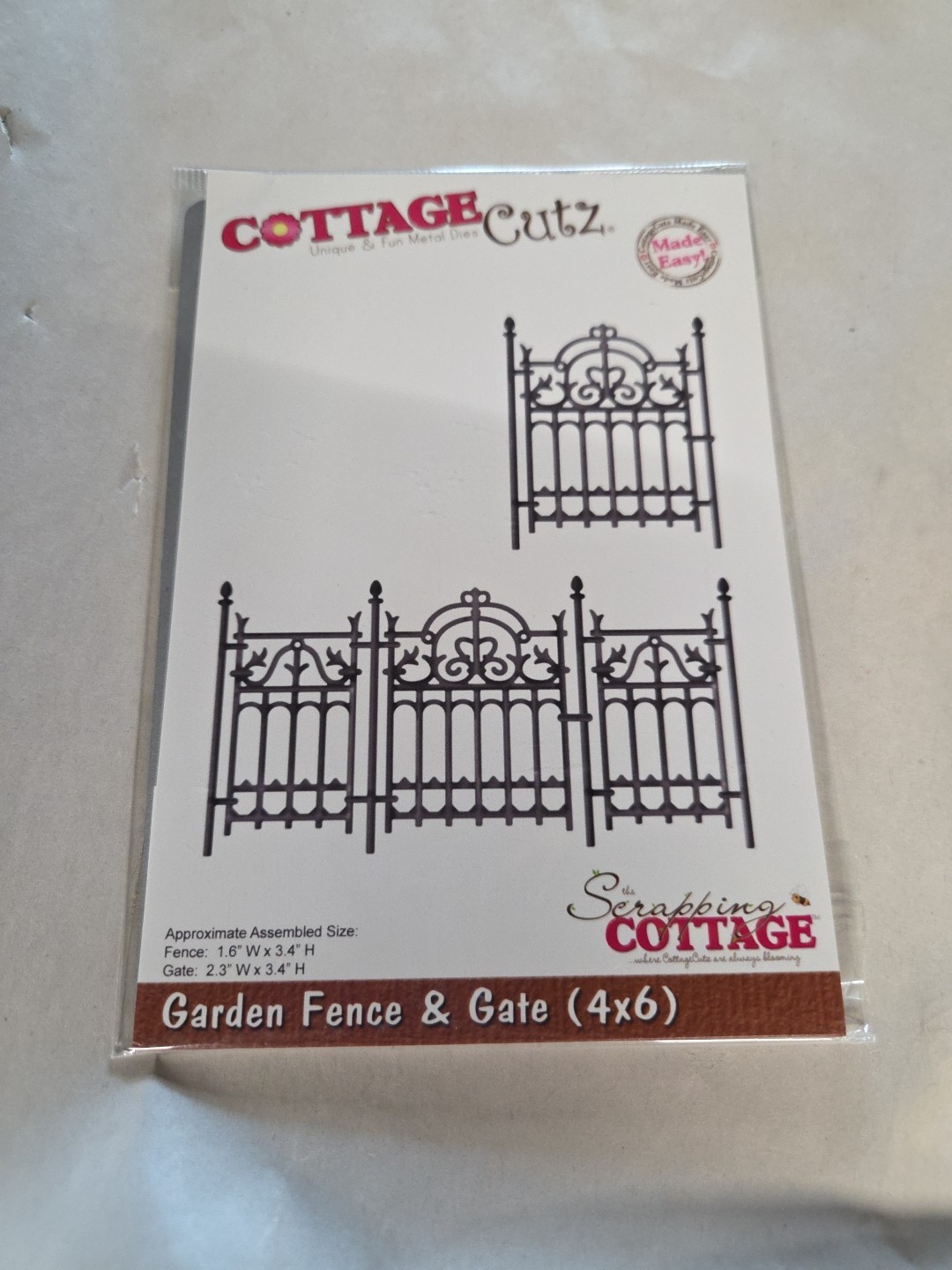 Cottage Cutz Die Garden Fence And Gate