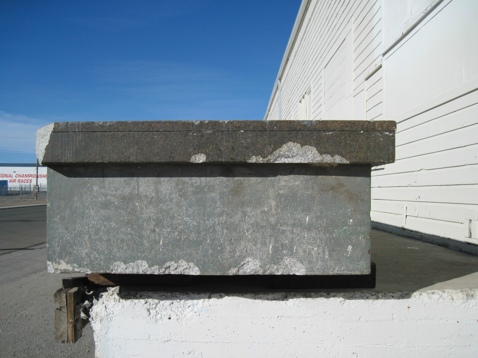 Large Solid Granite Surface Plate - 240" x 72" x 30" - 20' x 6' x 2.5' - HUGE!