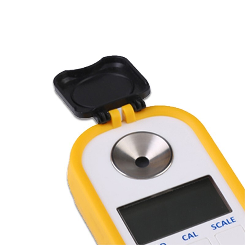 Handheld Brix Meter Refractometer Honey Sugar Content Tester with Range 0 to 50%