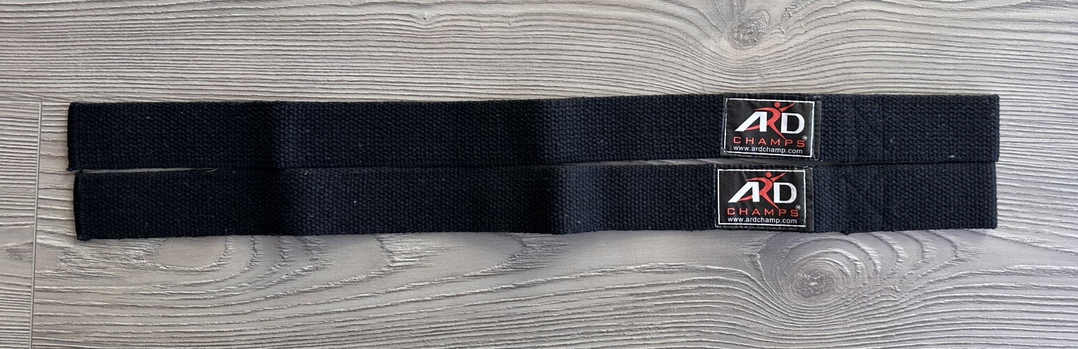 Knee Wraps + Wrist Wraps + Weight Lifting Straps Bundle (4 Pairs) For Strength