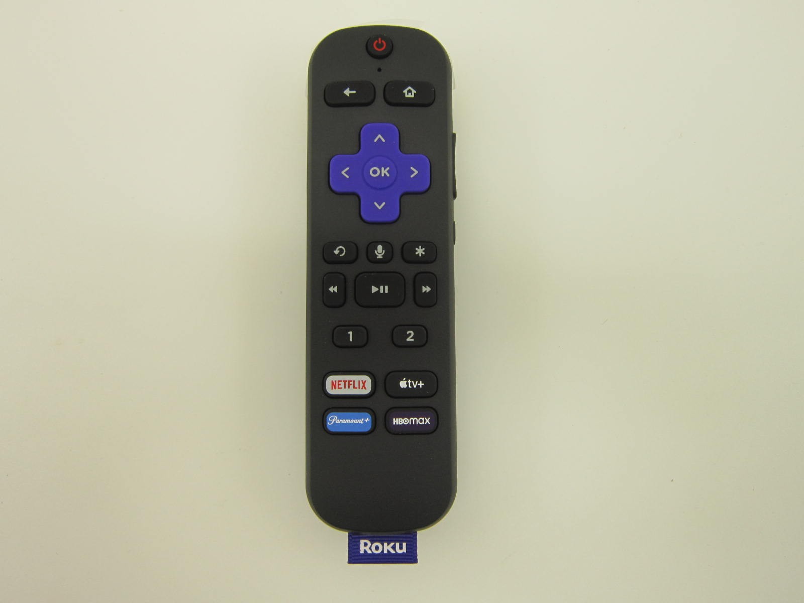 43R4A5R ROKU TV Voice Remote W/ Headphone Jack 3026000017 (RC-EL3) - Pre-Owned