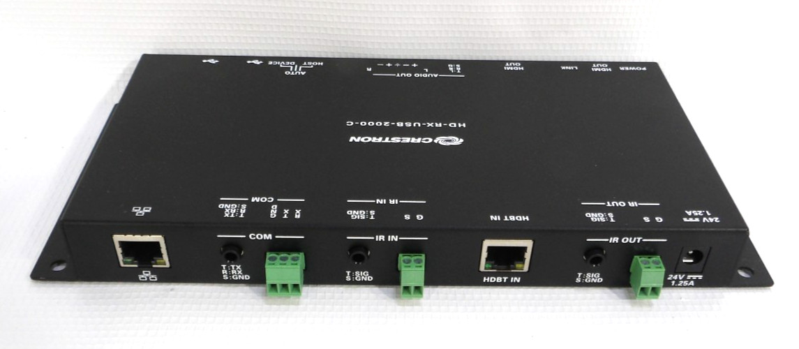 CRESTRON HD-RX-USB-2000-C HDMI, WITH DC POWER SUPPLY