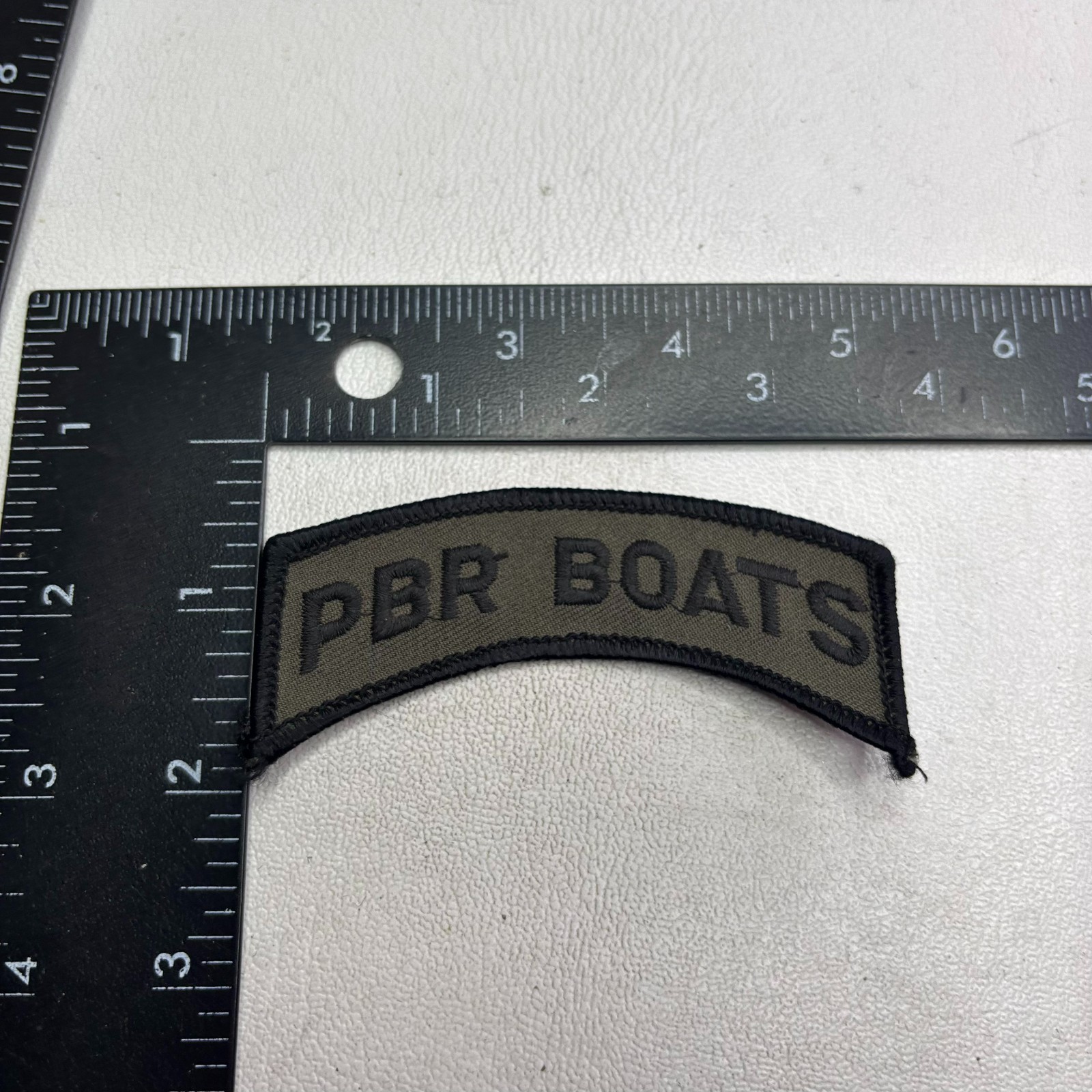 Military USN United States Navy Patrol Boat River PBR BOATS Tab Patch 62X9