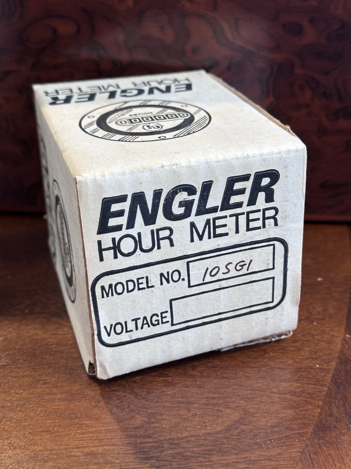Engler Hour Meter #10SG1 - 115V 60Hz Industrial Timer - New in Box - USA Made