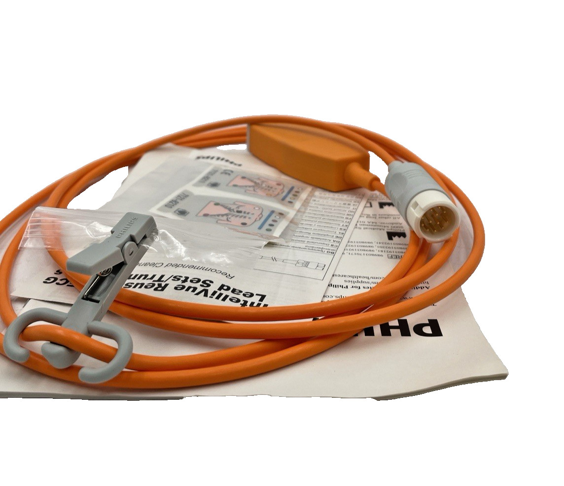 Philips CBL OR 5-Lead ECG Trunk Cable, AAMI/IEC REF 989803170181