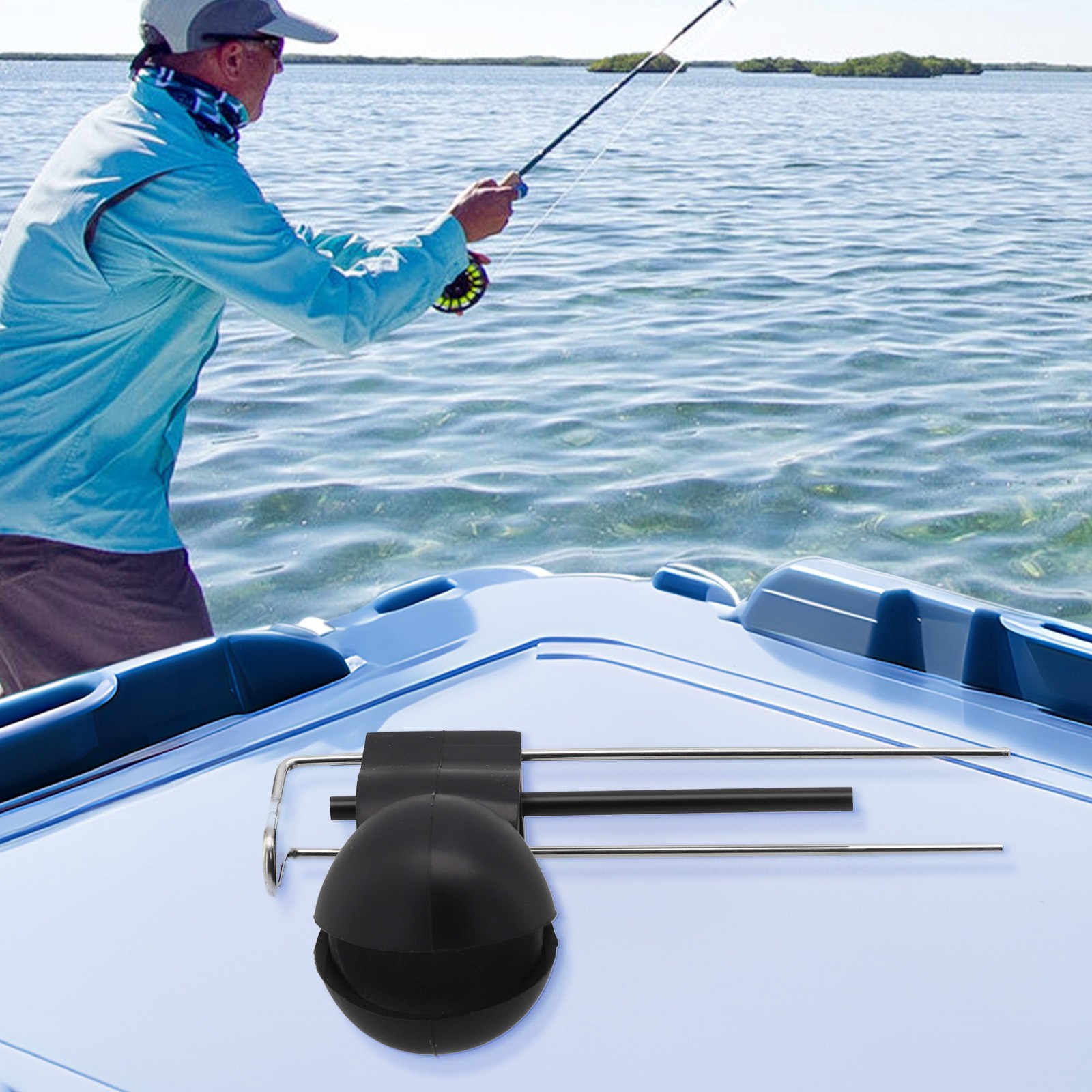 Stable underwater camera positioning with silicone base kit and bracket