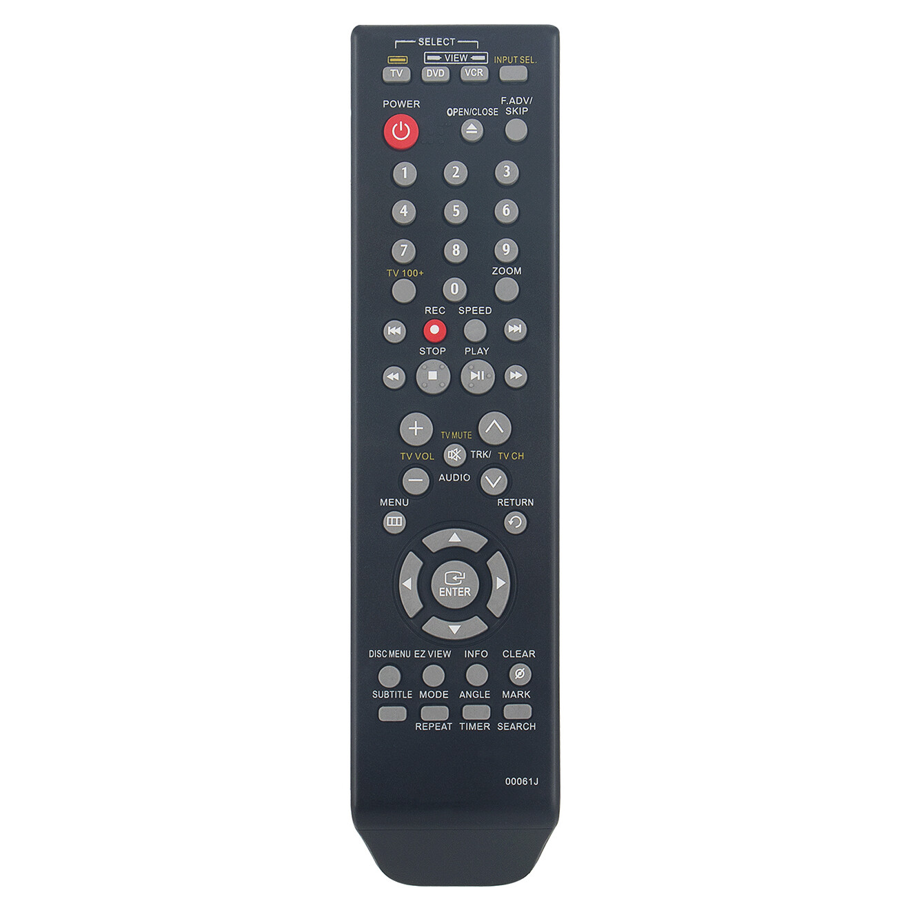 AK59-00061J 00061J Replace Remote for Samsung DVD VCR Combo DVD-V9700 DVD-V9800