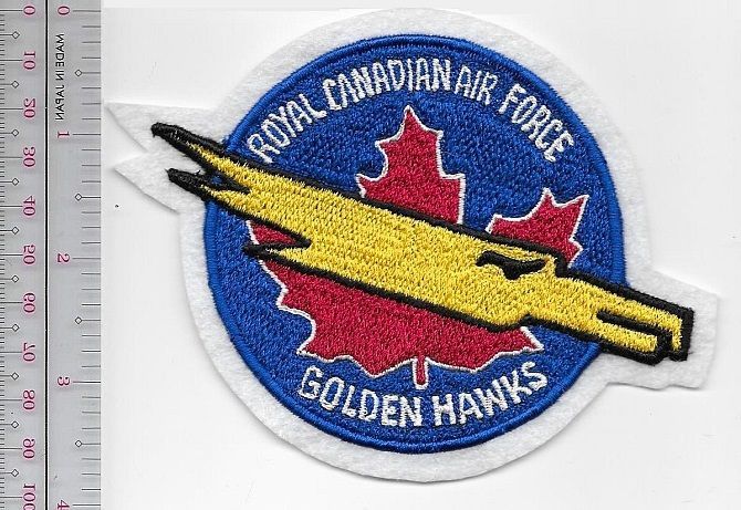 Aerobatic Canada Royal Canadian Air Force RCAF Golden Hawks Flying NO TARIFF