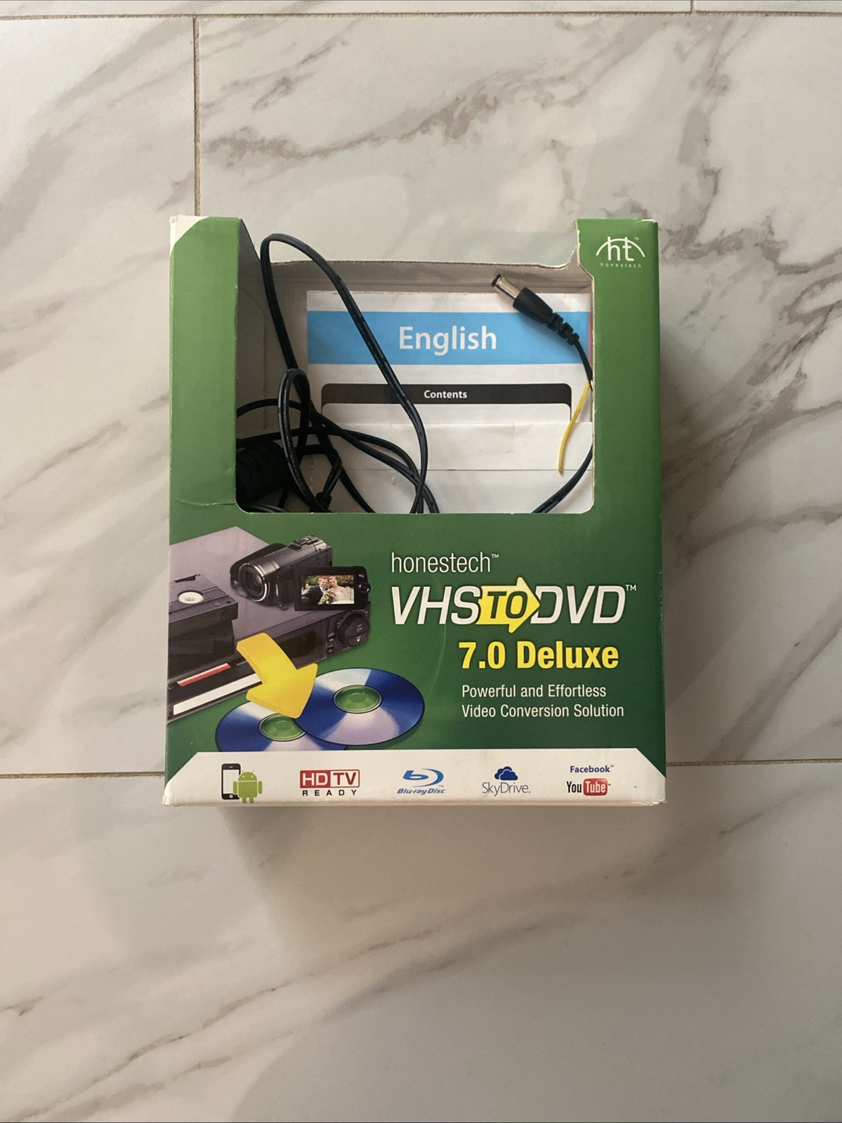 Honestech VHS to DVD 7.0 Deluxe Video Conversion USB Windows