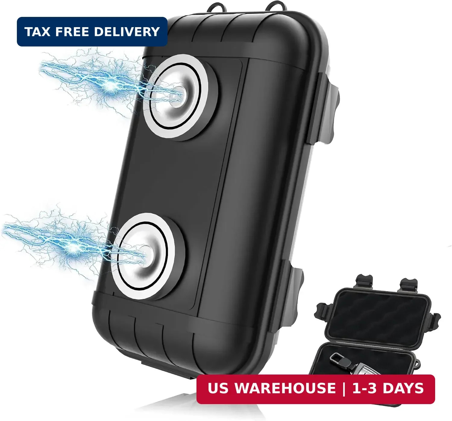 Magnetic Key Holder Under Car, Hide A Key Outdoor/Under Car, Waterproof Magnetic